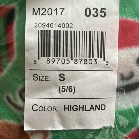 NWT Children’s Place Unisex Two Piece Christmas Holiday Flannel Pajama Set - Picture 8 of 10